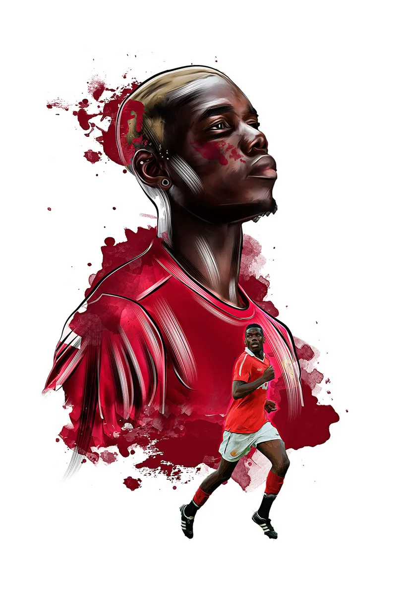 Paul Pogba Posters boys Room Creative Large Canvas Painting Abstract Art France Bedroom Canvas Sport Football Cuadros Decoracion
Paul Pogba Posters boys Room Creative Large Canvas Painting Abstract Art France Bedroom Canvas Sport Football Cuadros Decoracion