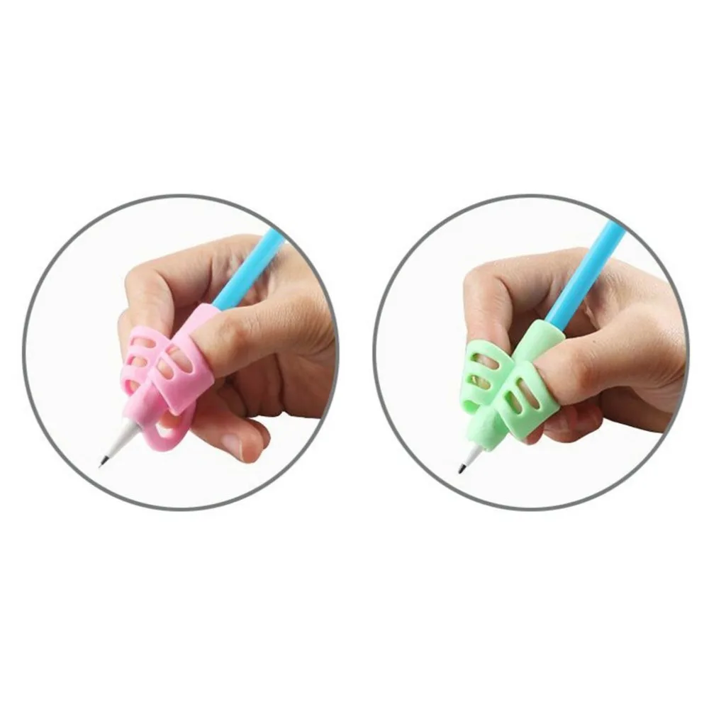 13pCS/Pack Children Anti-Shortsighted Pencil Grip Silicone Pencil Holder Pen Writing Aid Grip Posture Correction Device Tool
13pCS/Pack Children Anti-Shortsighted Pencil Grip Silicone Pencil Holder Pen Writing Aid Grip Posture Correction Device Tool
