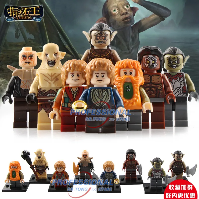 DR.TONG 10set The Lord Of The Rings Bilbo Strong Orc Bricks Educational Building Blocks Children DIY Toys Gift PG8149
DR.TONG 10set The Lord Of The Rings Bilbo Strong Orc Bricks Educational Building Blocks Children DIY Toys Gift PG8149