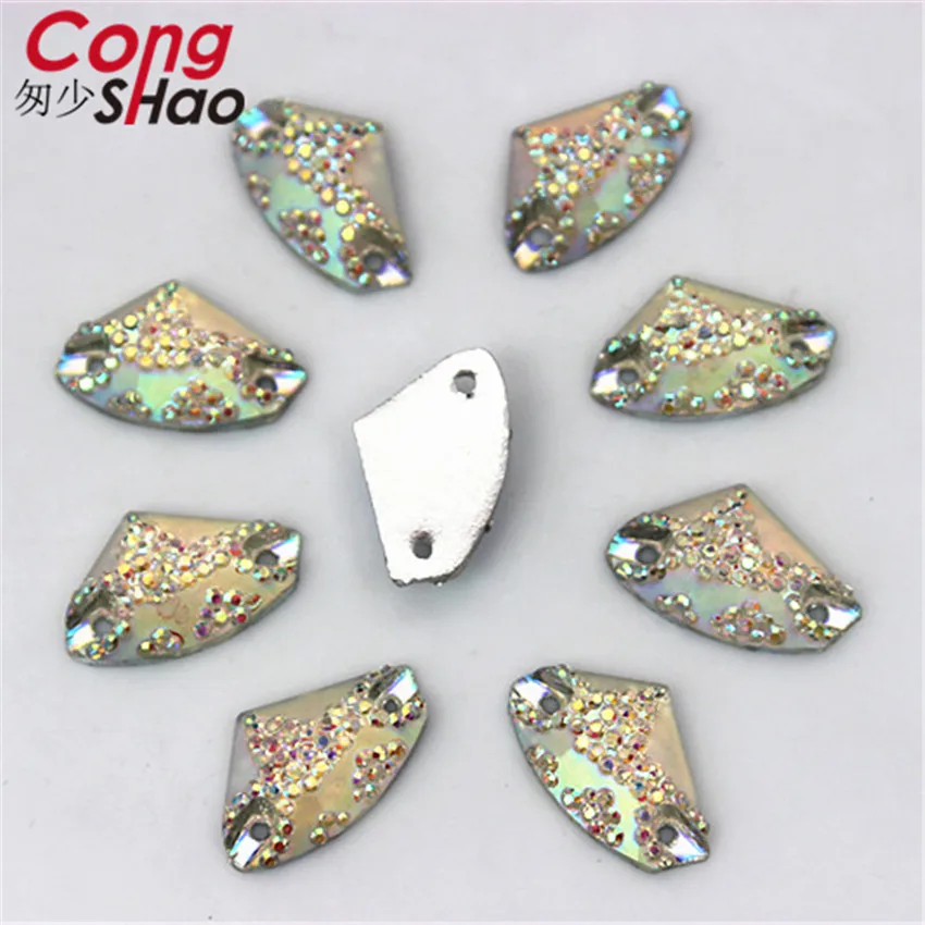Cong Shao 150Pcs 11*18mm Axe shape AB Resin Rhinestone Flatback sewing 2 Hole stones and crystals For DIY Wedding Dress CS79
Cong Shao 150Pcs 11*18mm Axe shape AB Resin Rhinestone Flatback sewing 2 Hole stones and crystals For DIY Wedding Dress CS79