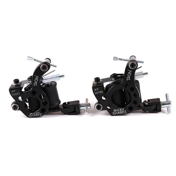 Hot Sales Wire Cutting 10 Wrap Coils Tattoo Machine For Liner And Shader Black Color Iron Tattoo Supplies
Hot Sales Wire Cutting 10 Wrap Coils Tattoo Machine For Liner And Shader Black Color Iron Tattoo Supplies