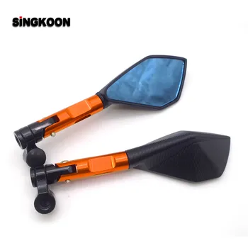 CNC Aluminum Motorcycle Rearview Mirrors Blue Glass Motorcycle Side Mirror FOR benelli trk502 moto custom yamaha tdm 850 m109r
CNC Aluminum Motorcycle Rearview Mirrors Blue Glass Motorcycle Side Mirror FOR benelli trk502 moto custom yamaha tdm 850 m109r
