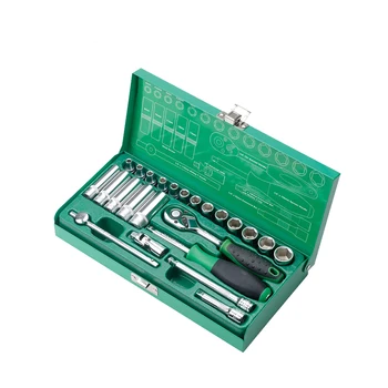 SK-22401M 24Pcs 1/4" Spanner set Hand Tool Socket Wrench Set For Car And Machines Repair Tool Driver Socket Tool Set
SK-22401M 24Pcs 1/4" Spanner set Hand Tool Socket Wrench Set For Car And Machines Repair Tool Driver Socket Tool Set