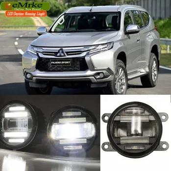 eeMrke Car Styling For Mitsubishi Pajero Sport 2016 2 in 1 LED Fog Light Lamp DRL With Lens Daytime Running Lights
eeMrke Car Styling For Mitsubishi Pajero Sport 2016 2 in 1 LED Fog Light Lamp DRL With Lens Daytime Running Lights