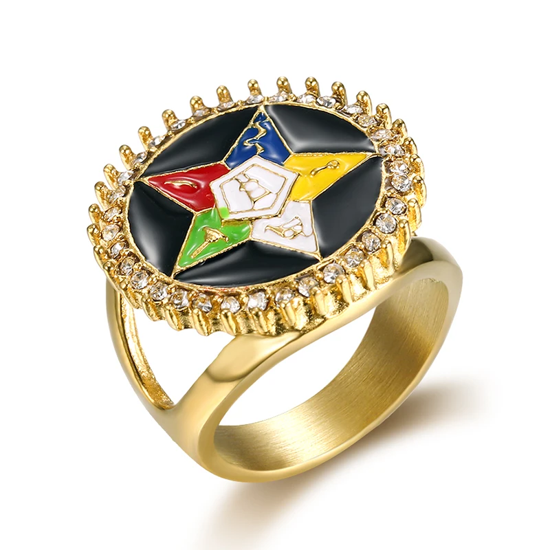 316l stainless steel zirconia cz inlay Order of the Eastern Star masonic rings for women men gold oes rings
316l stainless steel zirconia cz inlay Order of the Eastern Star masonic rings for women men gold oes rings