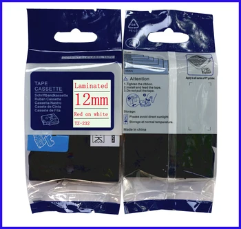 Tze232 tze-232 tz tze 232 tz232 tz-232 For Brother Printer Label Tape Cassette Refill 12mm p-touch Label Tape Red on White Label
Tze232 tze-232 tz tze 232 tz232 tz-232 For Brother Printer Label Tape Cassette Refill 12mm p-touch Label Tape Red on White Label