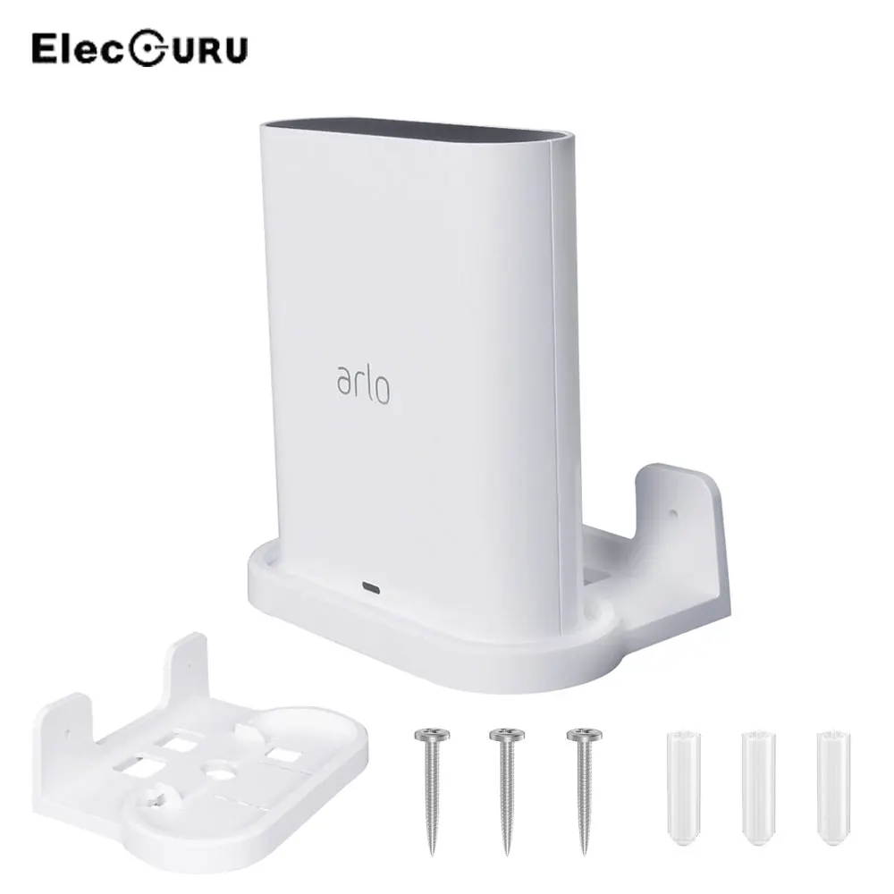 for Arlo Ultra Base Station Wall Mount Bracket with Screws Wall Mounted Holder Stand for Arlo Ultra-4K UHD Base Station 
for Arlo Ultra Base Station Wall Mount Bracket with Screws Wall Mounted Holder Stand for Arlo Ultra-4K UHD Base Station