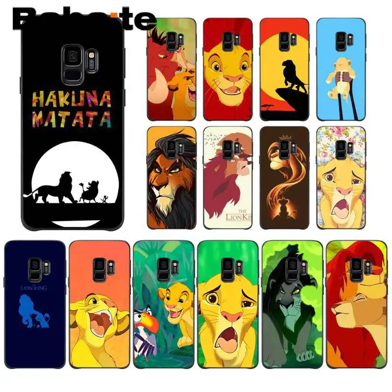 Yinuoda Lion King Fashion Black Soft Shell Phone Cover for Samsung Galaxy S9 plus S7 edge S6 edge plus S5 S8 plus case
Yinuoda Lion King Fashion Black Soft Shell Phone Cover for Samsung Galaxy S9 plus S7 edge S6 edge plus S5 S8 plus case