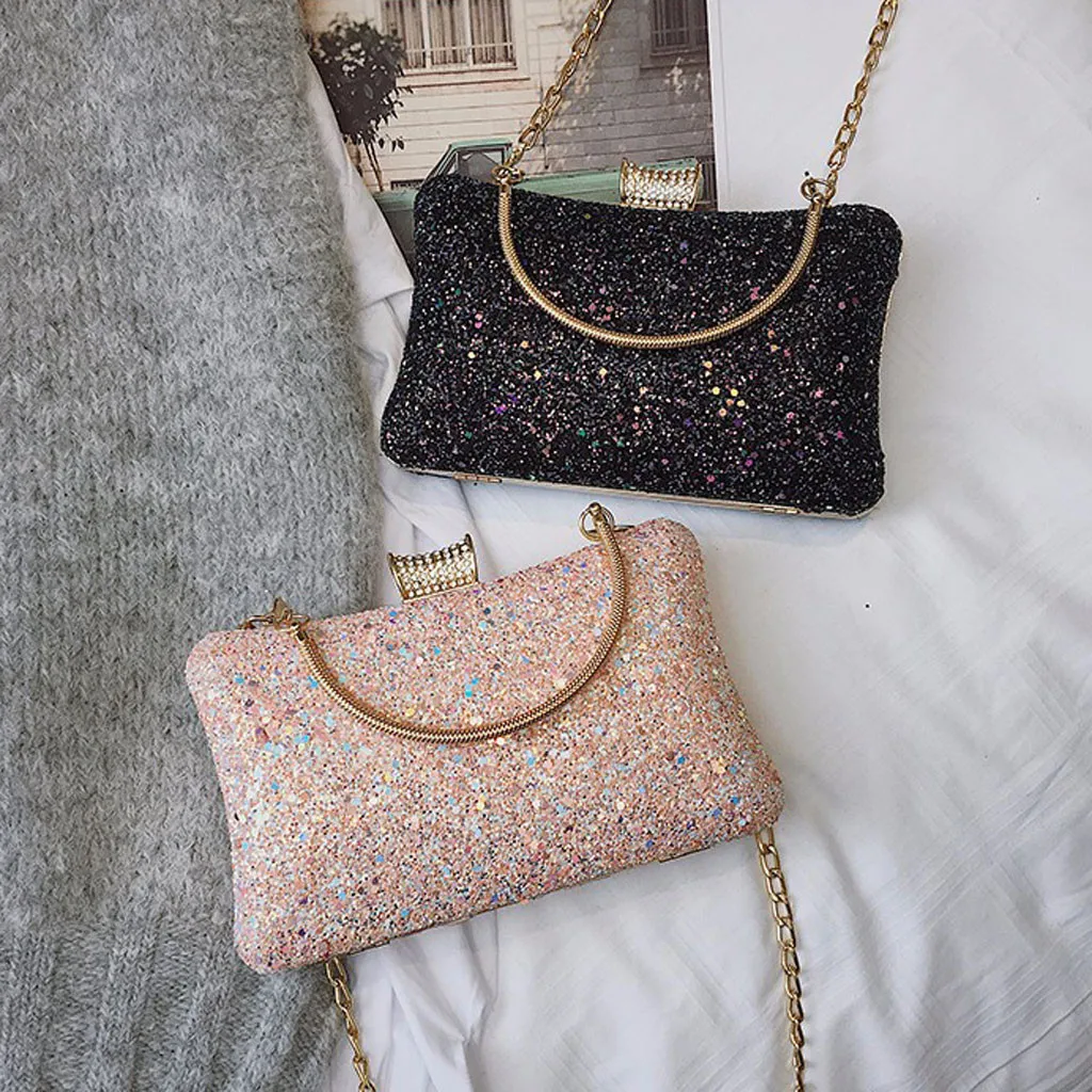 Fashion Sequins Diamonds Crossbody Bag for woman Chain Handle Bag totes Shoulder Bag female evening Messenger bag handbag Bolsos
Fashion Sequins Diamonds Crossbody Bag for woman Chain Handle Bag totes Shoulder Bag female evening Messenger bag handbag Bolsos