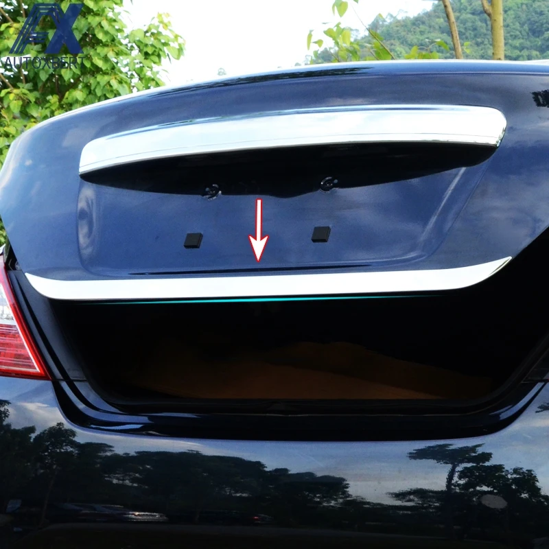 AX Chrome Rear Trunk Tail Gate Door Cover For Nissan Latio Almera Versa 2012 - 2017 Boot Trim Edge Molding Strip Garnish Styling
AX Chrome Rear Trunk Tail Gate Door Cover For Nissan Latio Almera Versa 2012 - 2017 Boot Trim Edge Molding Strip Garnish Styling