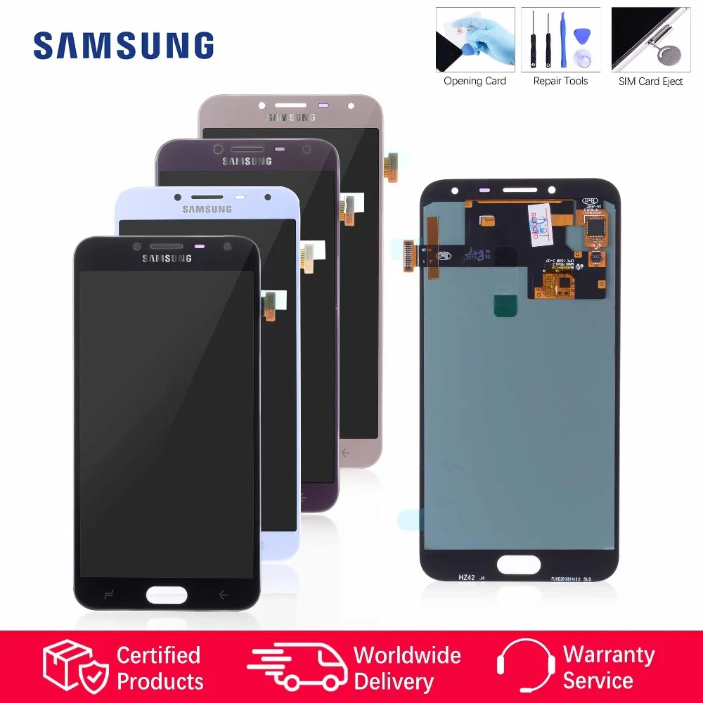 Original AMOLED LCD for Samsung Galaxy J4 2018 Display Touch Screen Replacement for Samsung J4 Plus LCD J6 Plus J400 J410 J610
Original AMOLED LCD for Samsung Galaxy J4 2018 Display Touch Screen Replacement for Samsung J4 Plus LCD J6 Plus J400 J410 J610