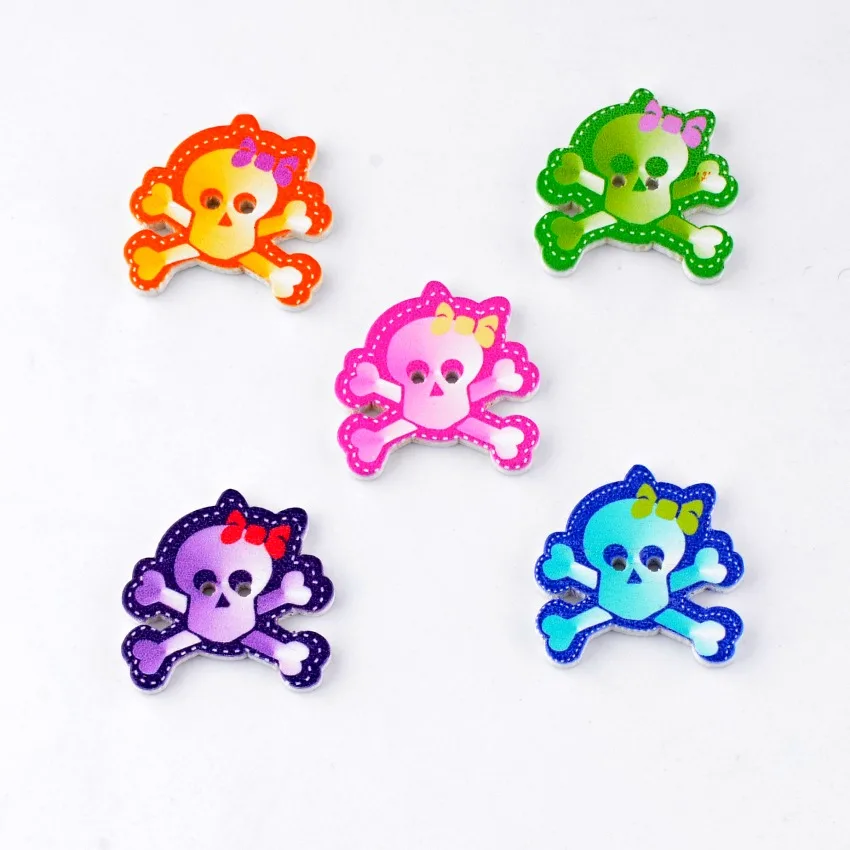 Free Shipping Sample Retail Diy 30Pcs Mixed 2 Holes Pattern Skull Crossbone Wood Sewing Buttons Scrapbooking 29x28mm
Free Shipping Sample Retail Diy 30Pcs Mixed 2 Holes Pattern Skull Crossbone Wood Sewing Buttons Scrapbooking 29x28mm