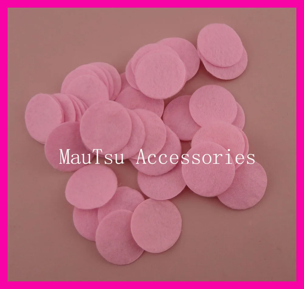 500 шт 3 0 см 1 15 &quotLt розовые круглые войлочные прокладки аппликации для цветов и