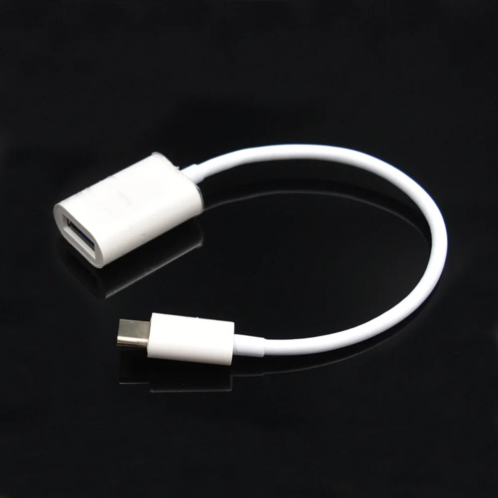 Type-C OTG Adapter Cable USB 3.1 Type-C Male to USB 3.0 Female Data Cable Cord Converter 20cm TU-shop
Type-C OTG Adapter Cable USB 3.1 Type-C Male to USB 3.0 Female Data Cable Cord Converter 20cm TU-shop