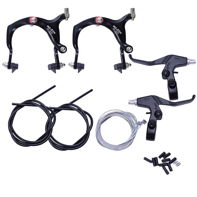 ABLD-Mi.Xim Front / Rear Fixie Bike Brake Kit Road Bike Cruiser Brake Set Bike Caliper Brake Kit Side Pull Brake Set For Most
ABLD-Mi.Xim Front / Rear Fixie Bike Brake Kit Road Bike Cruiser Brake Set Bike Caliper Brake Kit Side Pull Brake Set For Most