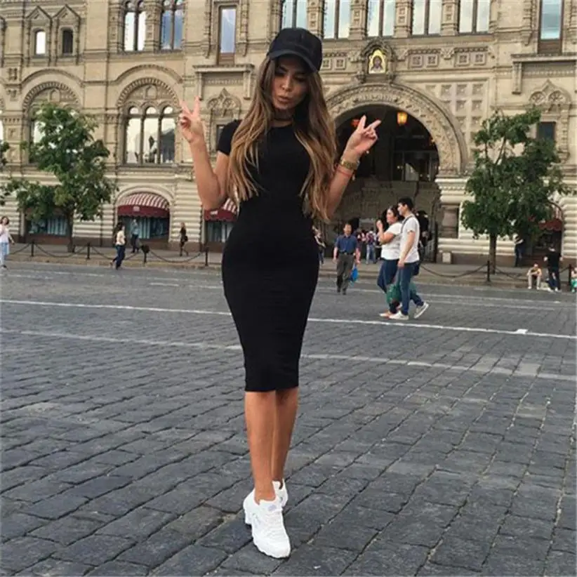 KANCOOLD Dress new high quality Cotton Women Fashion dress Sexy Solid Short Sleeve Slim casual dress summer jan28
KANCOOLD Dress new high quality Cotton Women Fashion dress Sexy Solid Short Sleeve Slim casual dress summer jan28