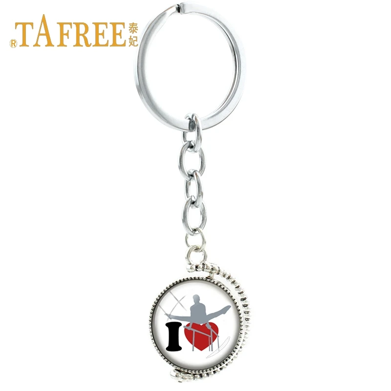 TAFREE trendy Dancer key chain ring love gymnastics double sides keychain athlete Classic action for women jewelry SP122
TAFREE trendy Dancer key chain ring love gymnastics double sides keychain athlete Classic action for women jewelry SP122