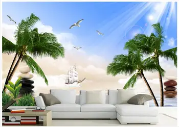 3D wall murals wallpaper custom picture mural Landscape Fresh sea view refreshing sea view TV sofa background wall murals decor
3D wall murals wallpaper custom picture mural Landscape Fresh sea view refreshing sea view TV sofa background wall murals decor