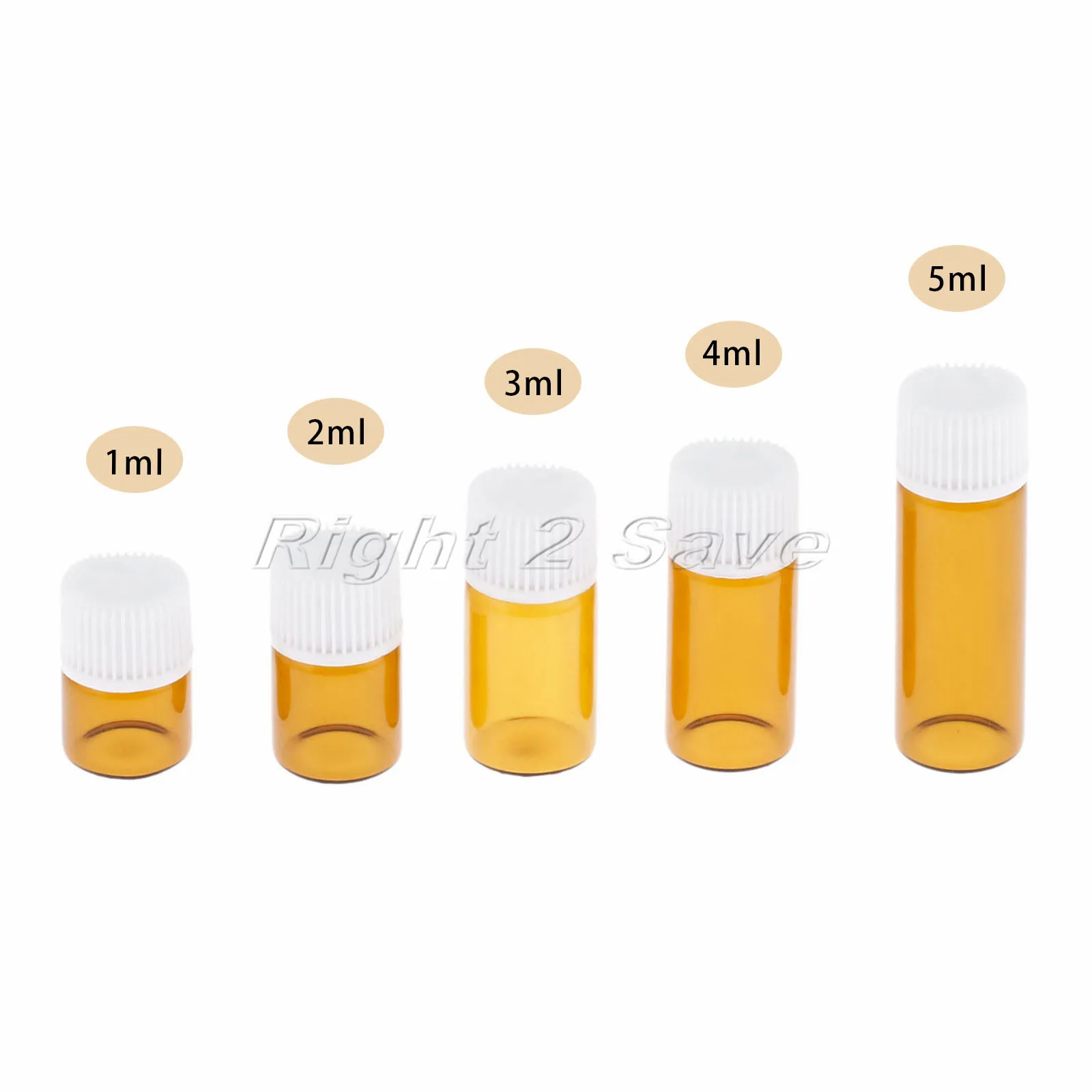 10pcs Essential Oil Glass bottles 1ml 2ml 3ml 4ml 5ml vegetable oil Essence Storing Aromatherapy white Cap Perfume Amber Vial
10pcs Essential Oil Glass bottles 1ml 2ml 3ml 4ml 5ml vegetable oil Essence Storing Aromatherapy white Cap Perfume Amber Vial