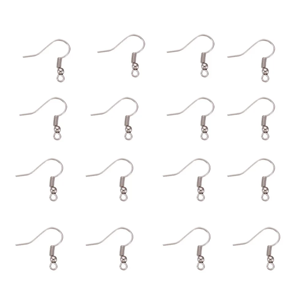 Pandahall 50pcs/lot Approx 18x0.8mm Metal Color Iron Earring Hooks Nickel Free Earrings Components with 1 Loop Hole: 1.5mm
Pandahall 50pcs/lot Approx 18x0.8mm Metal Color Iron Earring Hooks Nickel Free Earrings Components with 1 Loop Hole: 1.5mm