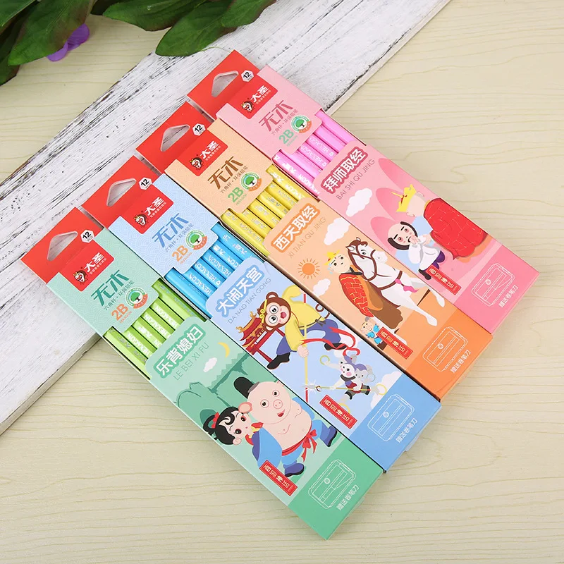 12pcs pencil Journey to the West cartoon character pencil for students writing test gift,stationery Wholesale drop shipping
12pcs pencil Journey to the West cartoon character pencil for students writing test gift,stationery Wholesale drop shipping