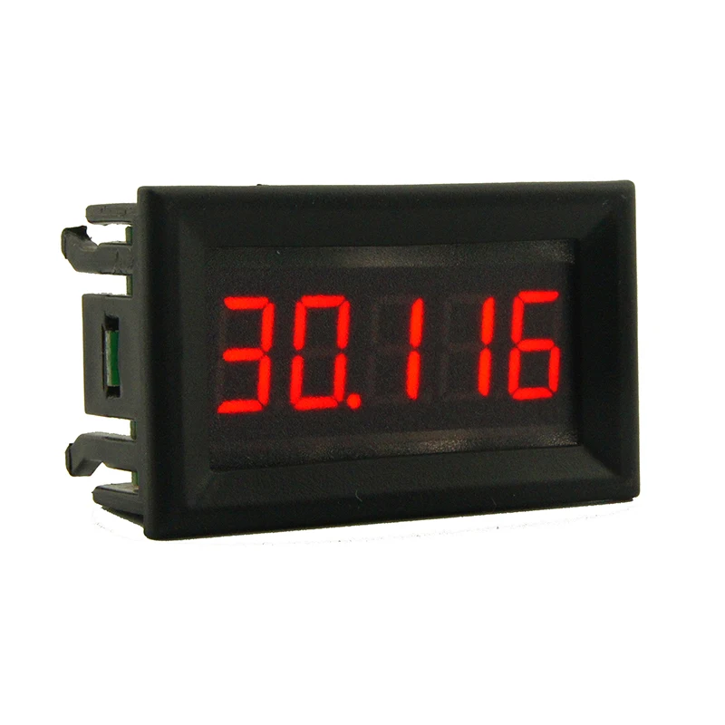 DC 0-33.000V 0.36 inch Digital Voltmeter Blue/Green/Yellow/Red 0.36 inch LED Volt Panel Meter DC Voltage Detector
DC 0-33.000V 0.36 inch Digital Voltmeter Blue/Green/Yellow/Red 0.36 inch LED Volt Panel Meter DC Voltage Detector