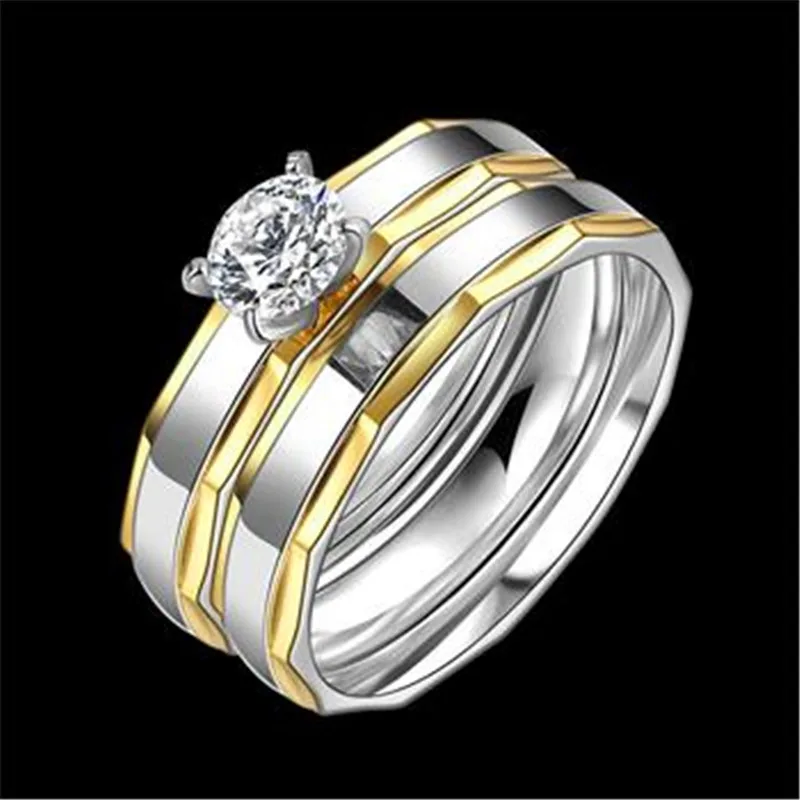 

Rings Popular jewelery Men / Women Titanium steel Fashion Closed Rings Gift Titanium steel series combination models16