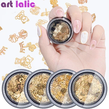 1 Bottle 3D Gold Metal Slices Nail Art Decoration Christmas Snowflake Star Mixed Design Hollow Tiny Chip Manicure Accessories
1 Bottle 3D Gold Metal Slices Nail Art Decoration Christmas Snowflake Star Mixed Design Hollow Tiny Chip Manicure Accessories