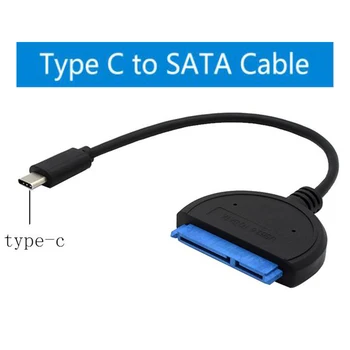 NEW Type C SATA 3 Cable Sata to type C Adapter Up to 5 Gbps Support 2.5 Inches External SSD HDD Hard Drive 22 Pin Sata III Cable
NEW Type C SATA 3 Cable Sata to type C Adapter Up to 5 Gbps Support 2.5 Inches External SSD HDD Hard Drive 22 Pin Sata III Cable