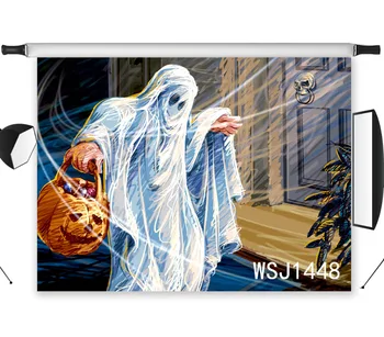 LB Polyester & Vinyl Halloween Oil Painting Style Scary White Cloak Ghost Backgrounds For Photo Studio Photography Backdrops
LB Polyester & Vinyl Halloween Oil Painting Style Scary White Cloak Ghost Backgrounds For Photo Studio Photography Backdrops
