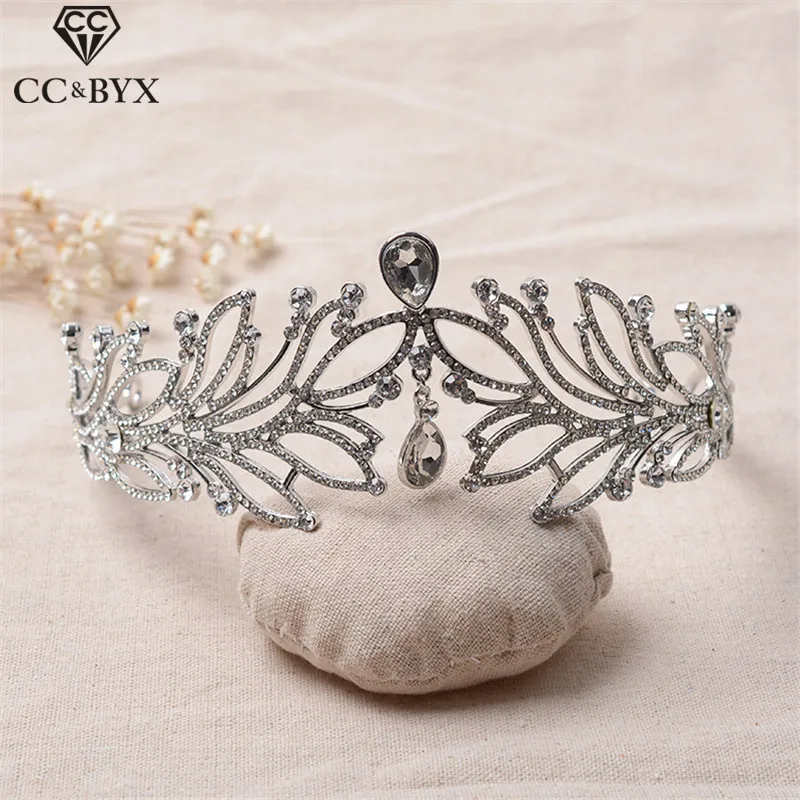 CC Tiaras And Crowns Hairbands Cubic Zircon Water Drop Princess Engagement Wedding Hair Accessories For Bride Jewelry Gift HG123
CC Tiaras And Crowns Hairbands Cubic Zircon Water Drop Princess Engagement Wedding Hair Accessories For Bride Jewelry Gift HG123