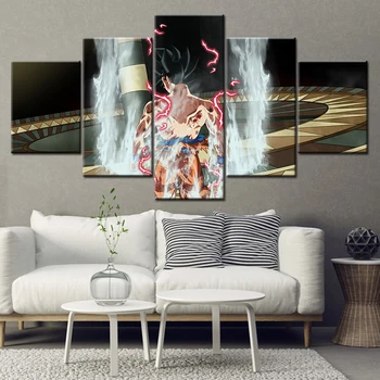 HD Prints Canvas Wall Art Living Room Home Decor Pictures 5 Pieces Smokey Goku Wallpaper Paintings Posters Framework
HD Prints Canvas Wall Art Living Room Home Decor Pictures 5 Pieces Smokey Goku Wallpaper Paintings Posters Framework