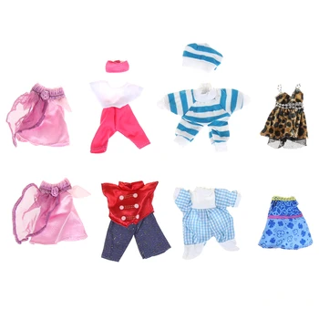 5 Set Mini For or For Chelsea Doll Outfit Cute Handmade Clothes Dress Beautiful Gift Girls' Love Baby Toy Random Pick
5 Set Mini For or For Chelsea Doll Outfit Cute Handmade Clothes Dress Beautiful Gift Girls' Love Baby Toy Random Pick