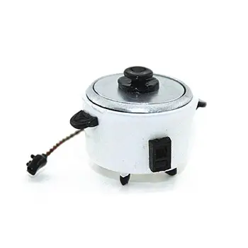 1:12 Dollhouse Miniature Kitchen Scene Props To Play Metal Rice Cooker Pocket Model
1:12 Dollhouse Miniature Kitchen Scene Props To Play Metal Rice Cooker Pocket Model