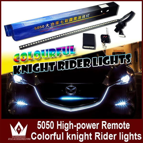 cheetah Free shipping RGB 56cm 5050 LED 48smd Scanner Strip Lighting Kit with Wireless Remote Control LED Knight Rider Light cheetah Free shipping RGB 56cm 5050 LED 48smd Scanner Strip Lighting Kit with Wireless Remote Control LED Knight Rider Light<br><br>Aliexpress