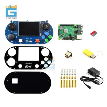 Raspberry Pi 3 Model B+ Development Kit, Game HAT, Micro SD Card, Power Adapter, etc.
Raspberry Pi 3 Model B+ Development Kit, Game HAT, Micro SD Card, Power Adapter, etc.