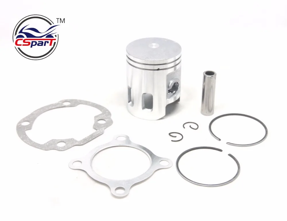50MM 12MM Piston Kit JOG 90 90CC Minarelli Jog 1PE50QMF ATV Go Kart Buggy
50MM 12MM Piston Kit JOG 90 90CC Minarelli Jog 1PE50QMF ATV Go Kart Buggy