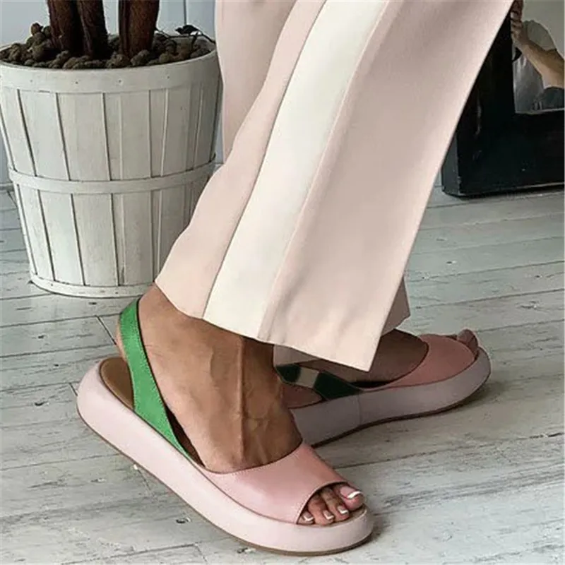 Women sandals summer open toe roman flats beach ladies slippers fashion mix color platform sandals sandalias mujer big size
Women sandals summer open toe roman flats beach ladies slippers fashion mix color platform sandals sandalias mujer big size