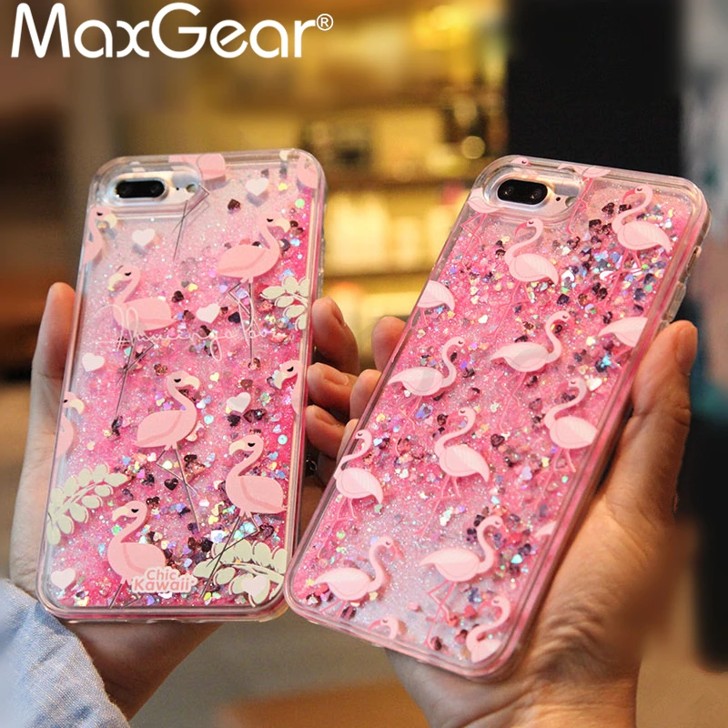 MaxGear Cute Cartoon Unicorn Liquid Quicksand Glitter Case For iphone 7 8 plus Cover for iphone 6 6s X 10 Flamingos Coque Fundas
MaxGear Cute Cartoon Unicorn Liquid Quicksand Glitter Case For iphone 7 8 plus Cover for iphone 6 6s X 10 Flamingos Coque Fundas