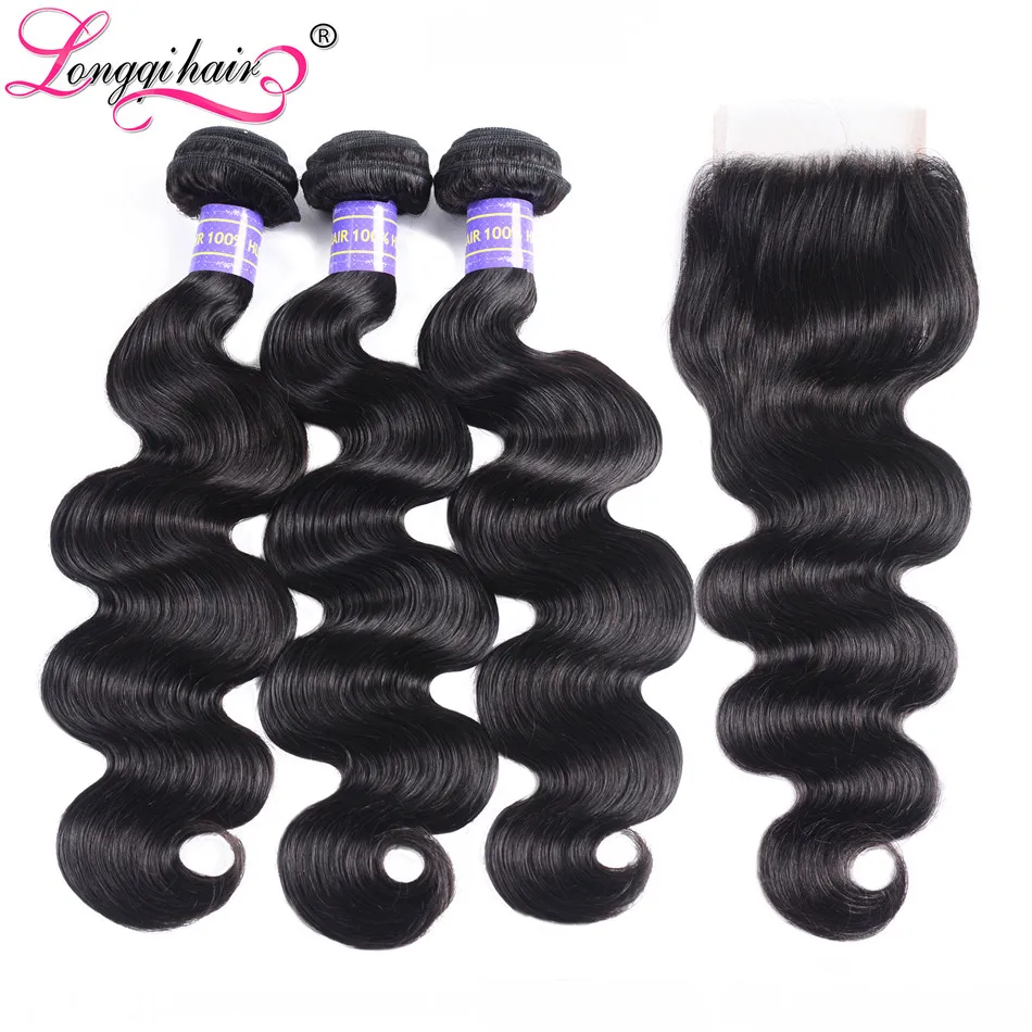 Longqi Hair Vendor Body Wave Peruvian Hair Bundles with Closure Remy Human Hair Extension 3 Bundles with Closure Free Shipping
Longqi Hair Vendor Body Wave Peruvian Hair Bundles with Closure Remy Human Hair Extension 3 Bundles with Closure Free Shipping
