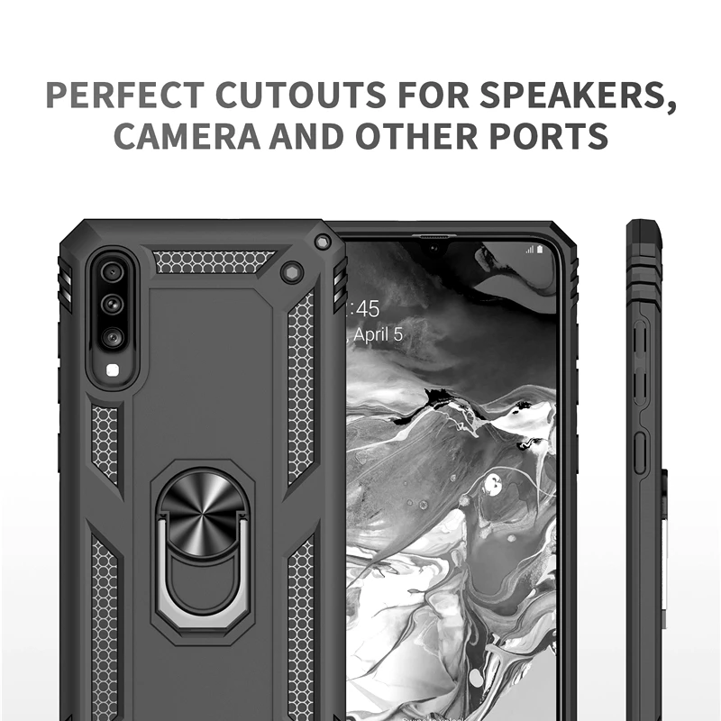 Hybrid Silicone Plastic 2 In1 Armor Case for Samsung Galaxy A70 A60 A50 A40 A30 A20 A10 A80 A90 A 70 50 30 Rring Holder Cover
Hybrid Silicone Plastic 2 In1 Armor Case for Samsung Galaxy A70 A60 A50 A40 A30 A20 A10 A80 A90 A 70 50 30 Rring Holder Cover