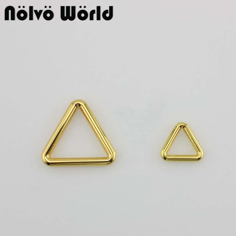 50pcs 4 colors 17mm,26mm,33mm Metal closed triangle ring for bags parts alloy hardware round edge d-rings
50pcs 4 colors 17mm,26mm,33mm Metal closed triangle ring for bags parts alloy hardware round edge d-rings