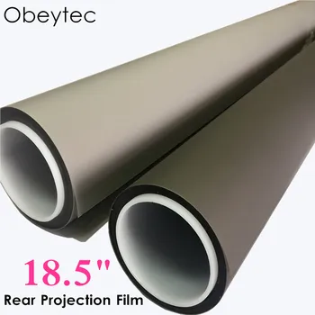 Obeytec 18.5" Rear Projection Film Sample ( Transparent, Grey, Black,White, Front projection grey)
Obeytec 18.5" Rear Projection Film Sample ( Transparent, Grey, Black,White, Front projection grey)