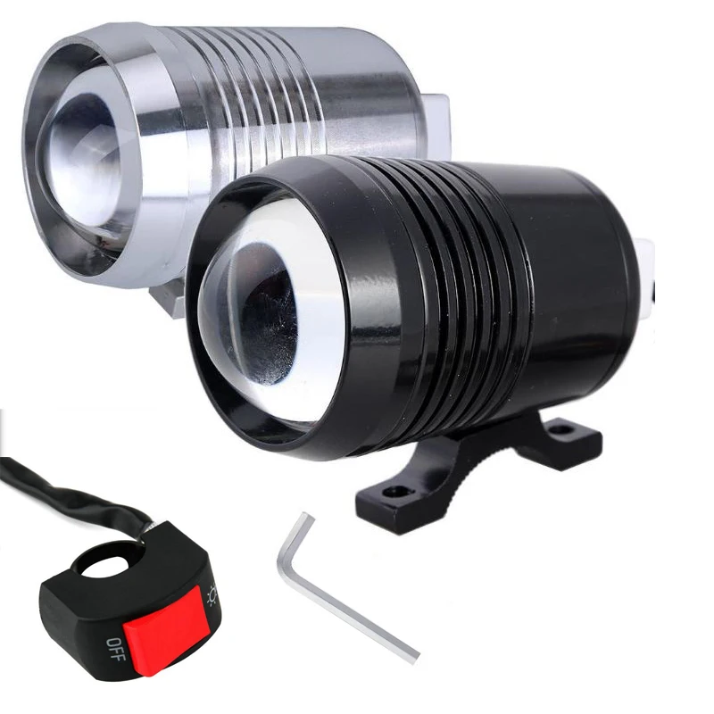 2 Pieces LED Spotlight DC12-60V with CREE U2 Chip 3 Modes for Motorcycle Headlight Car Fog Lamp
2 Pieces LED Spotlight DC12-60V with CREE U2 Chip 3 Modes for Motorcycle Headlight Car Fog Lamp