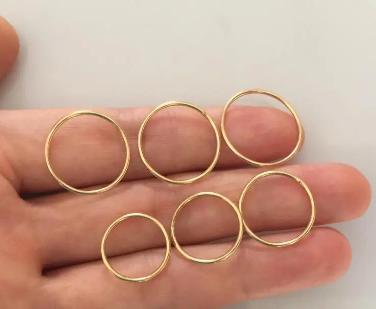 Gold Filled Closed Rings stacking ring Jewelry Accessories DIY Jewelry Findings J2237
Gold Filled Closed Rings stacking ring Jewelry Accessories DIY Jewelry Findings J2237