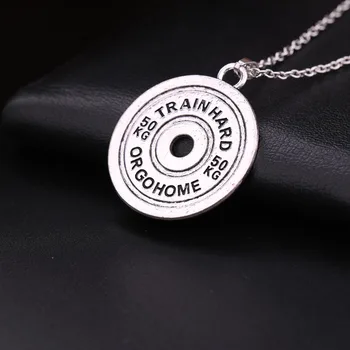 EUEAVAN 30pcs Round Shape Weight lifting 50kg Pedant Necklace Sport Series Jewelry Fitness For Man Woman
EUEAVAN 30pcs Round Shape Weight lifting 50kg Pedant Necklace Sport Series Jewelry Fitness For Man Woman