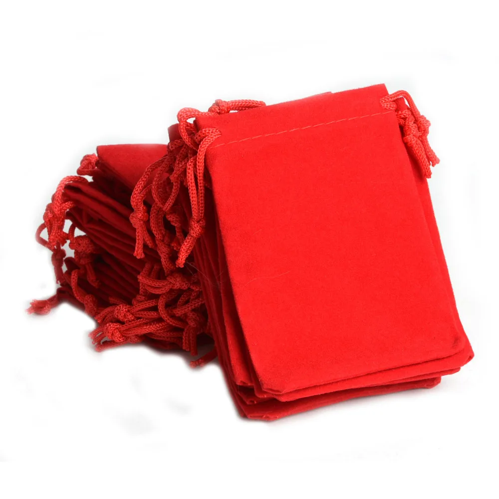 100Pcs/Lot Red Velvet Drawstring Jewellery Gift Bags Pouches HOT 2.75x3.54",New Year Christmas/Wedding Gift Party Pouch Bag
100Pcs/Lot Red Velvet Drawstring Jewellery Gift Bags Pouches HOT 2.75x3.54",New Year Christmas/Wedding Gift Party Pouch Bag