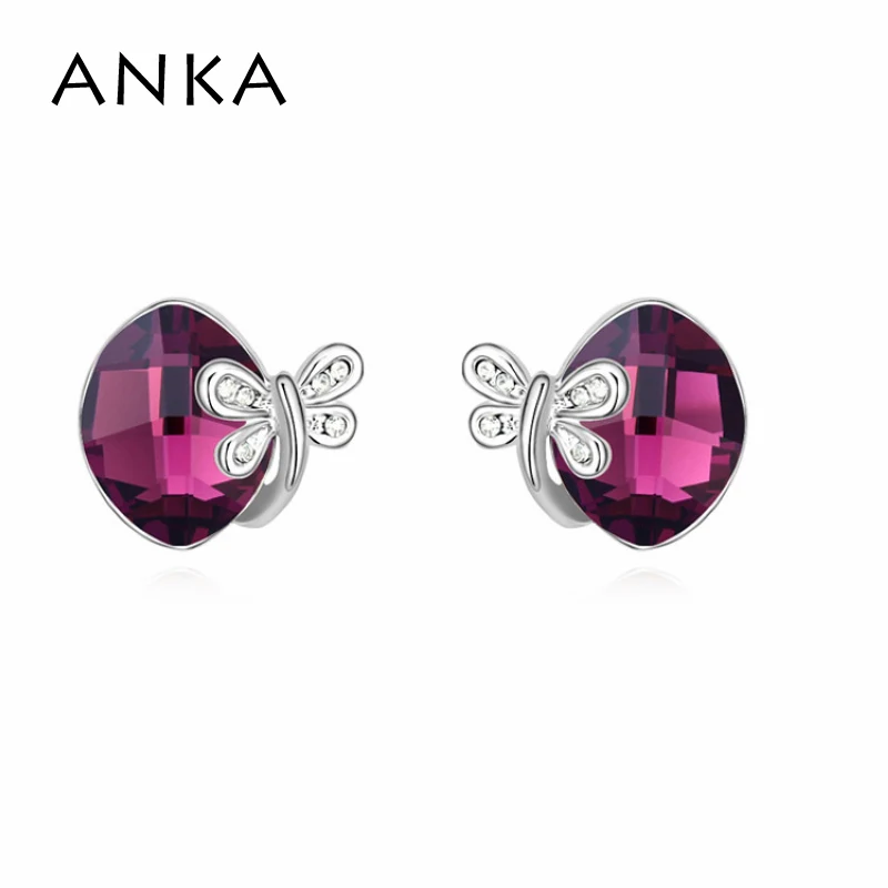ANKA Butterfly ellipse crystal stud earrings rhinestone earrings for woman bridal gift Main Stone Crystals from Austrian 103518
ANKA Butterfly ellipse crystal stud earrings rhinestone earrings for woman bridal gift Main Stone Crystals from Austrian 103518