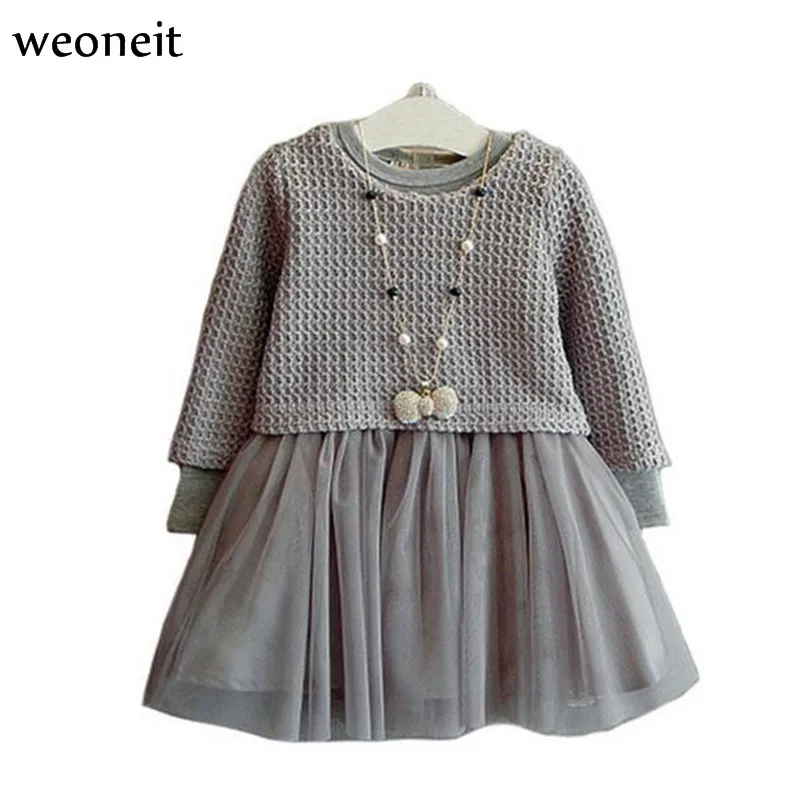 Weoneit Fashion Girls Kids Gray Winter Dresses Long Sleeve Warm Outfit Suit Set 2 Pcs Size 110-140 Children Clothing Dress
Weoneit Fashion Girls Kids Gray Winter Dresses Long Sleeve Warm Outfit Suit Set 2 Pcs Size 110-140 Children Clothing Dress