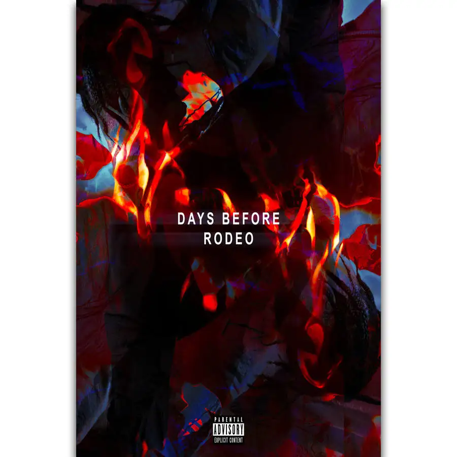 S707 Album Cover Days Before Rodeo Travis Scott Rapper Star Rap Wall Art Painting Print On Silk Canvas Poster Home Decoration
S707 Album Cover Days Before Rodeo Travis Scott Rapper Star Rap Wall Art Painting Print On Silk Canvas Poster Home Decoration